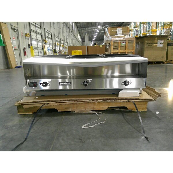 Scratch and Dent Vollrath 38103 ServeWell® Electric Three Pan Sealed Well Hot Food Table - 120V