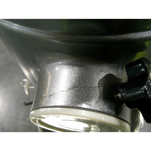 Scratch and Dent Avantco MX40H 40 Qt. Planetary Floor Mixer with Guard & Standard Accessories - 240V, 2 hp