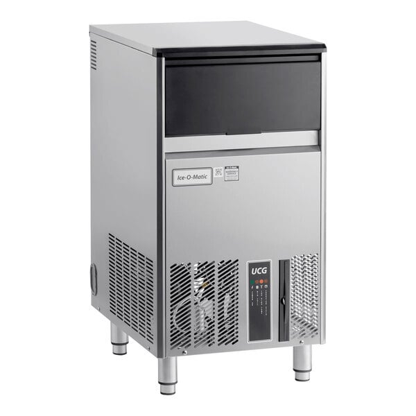 Scratch and Dent Ice-O-Matic UCG130A 18" Air Cooled Undercounter Gourmet Cube Ice Machine - 115V, 1 Phase, 121 lb.