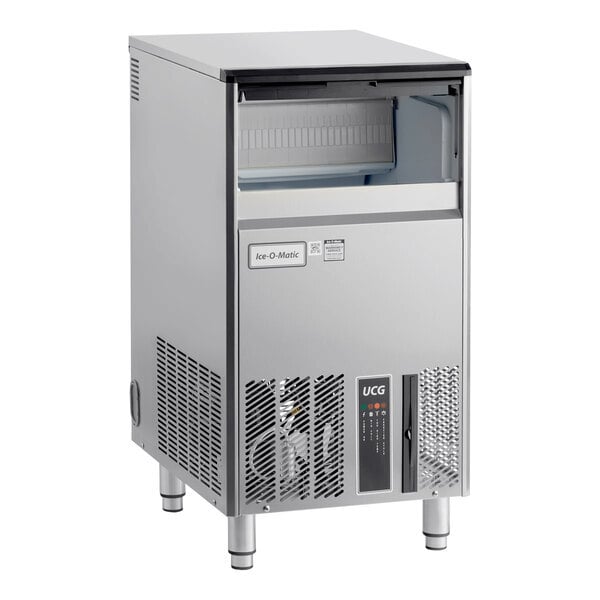 Scratch and Dent Ice-O-Matic UCG130A 18" Air Cooled Undercounter Gourmet Cube Ice Machine - 115V, 1 Phase, 121 lb.