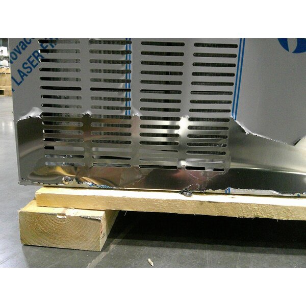 Scratch and Dent Ice-O-Matic UCG130A 18" Air Cooled Undercounter Gourmet Cube Ice Machine - 115V, 1 Phase, 121 lb.