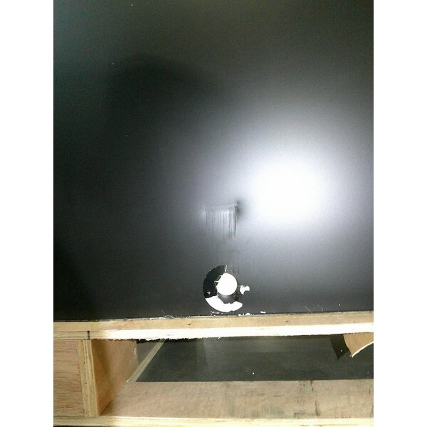 Scratch and Dent Avantco UBB-72-HC 73" Black Counter Height Narrow Solid Door Back Bar Refrigerator with LED Lighting