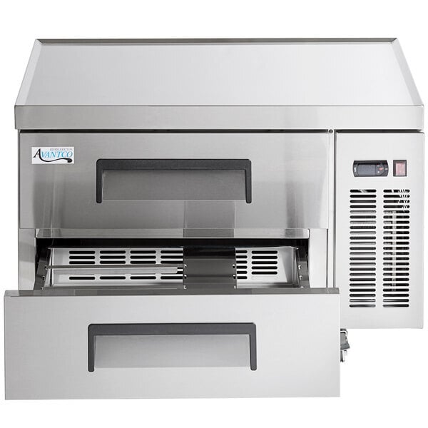 Scratch and Dent Avantco CBE-36-HC 36" 2 Drawer Refrigerated Chef Base