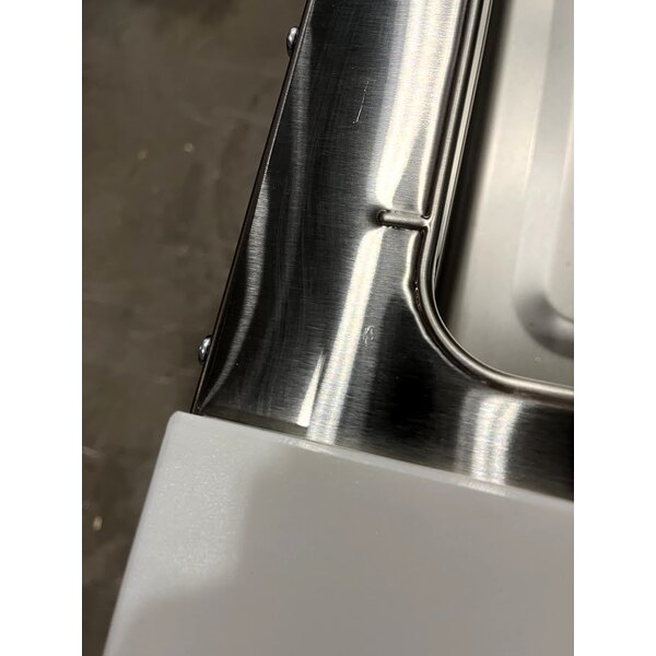 Scratch and Dent Advance Tabco SW-3E-120 Three Pan Electric Hot Food Table with Undershelf - Sealed Well, 120V