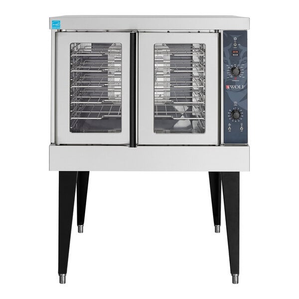 Scratch and Dent Wolf by Vulcan WC4ED 208/3 Single Deck Full Size Electric Convection Oven - 208V, 3 Phase, 12.5 kW