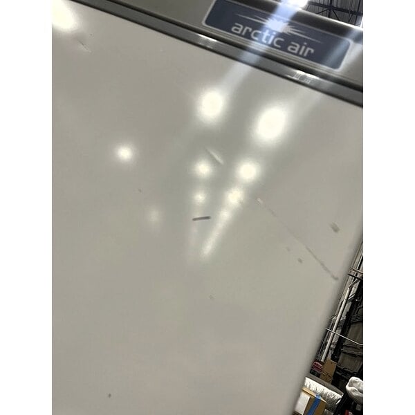 Scratch and Dent Arctic Air AWF25 White Single Door Reach In Freezer - 25 cu. ft.