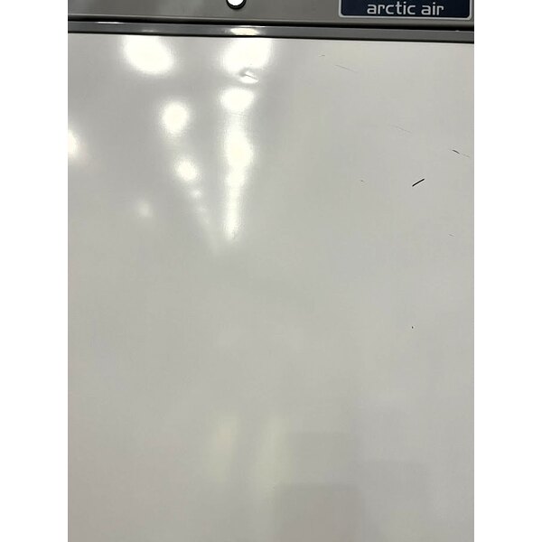 Scratch and Dent Arctic Air AWF25 White Single Door Reach In Freezer - 25 cu. ft.