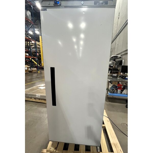 Scratch and Dent Arctic Air AWF25 White Single Door Reach In Freezer - 25 cu. ft.