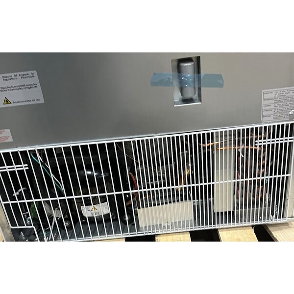 Scratch and Dent Arctic Air AWF25 White Single Door Reach In Freezer - 25 cu. ft.