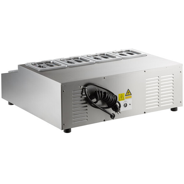 Scratch and Dent Avantco CPT-28-HC 28" Countertop Refrigerated Prep Rail