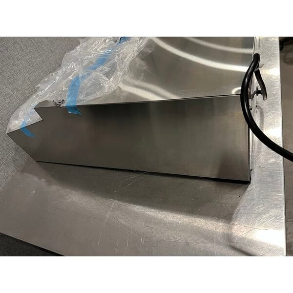 Scratch and Dent Avantco CPT-28-HC 28" Countertop Refrigerated Prep Rail