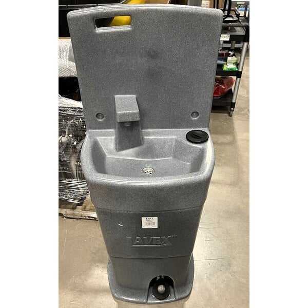 Scratch and Dent Lavex 16 Gallon Single Mobile Hand Wash Station
