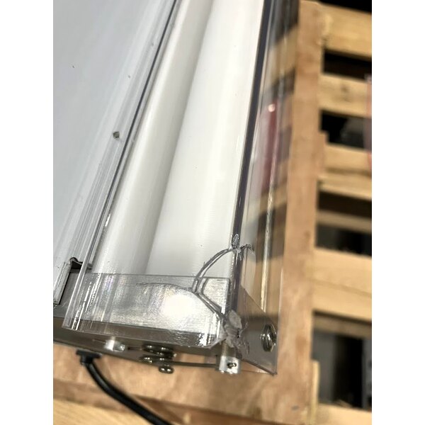 Scratch and Dent Estella EDS18S 18" Countertop One Stage Dough Sheeter - 120V, 1/2 HP