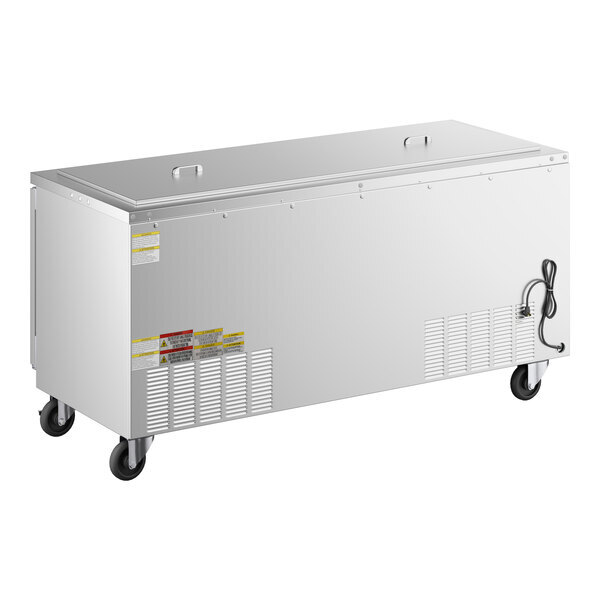 Scratch and Dent Beverage-Air SPE72HC-S 72" Stainless Steel Refrigerated Salad Bar / Cold Food Table