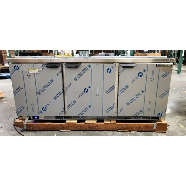 Scratch and Dent Beverage-Air SPE72HC-S 72" Stainless Steel Refrigerated Salad Bar / Cold Food Table