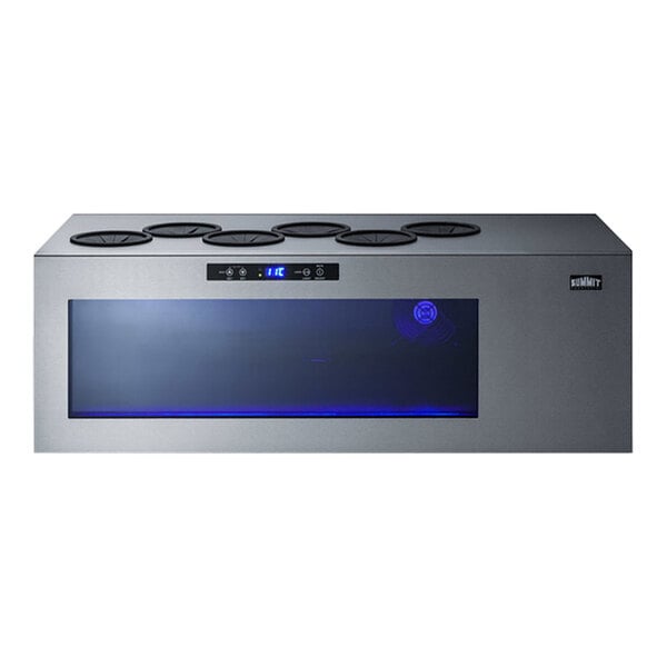 Scratch and Dent Summit Appliance STC6 6-Bottle Countertop Wine Cooler - 115V