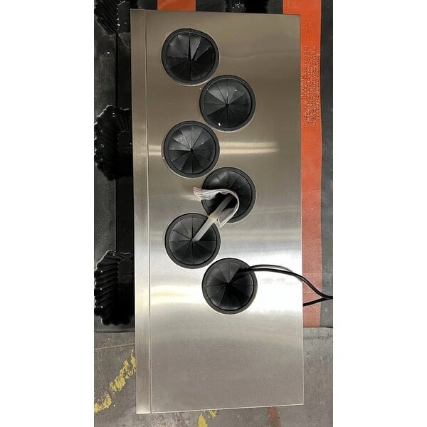 Scratch and Dent Summit Appliance STC6 6-Bottle Countertop Wine Cooler - 115V