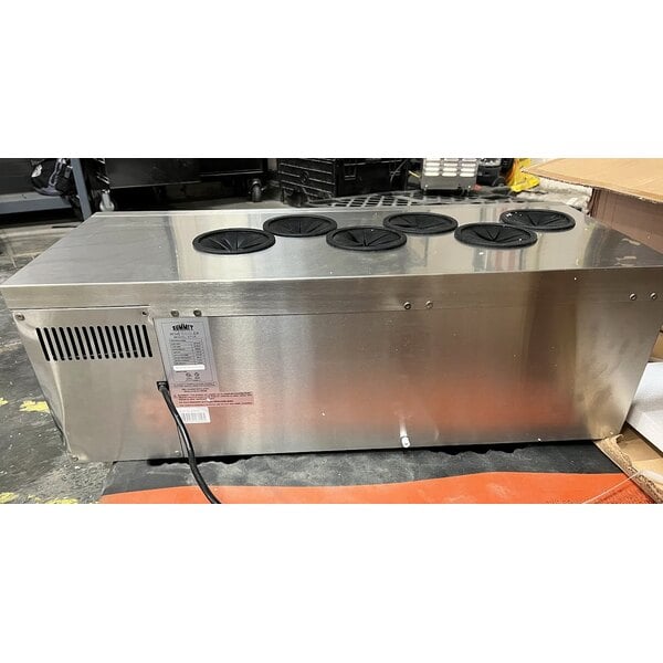 Scratch and Dent Summit Appliance STC6 6-Bottle Countertop Wine Cooler - 115V