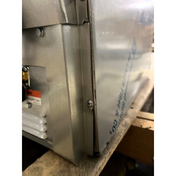 Scratch and Dent Manitowoc UDP-0065A NEO 19 11/16" Air Cooled Undercounter Dice Cube Ice Machine with 31 lb. Bin - 115V, 62 lb.