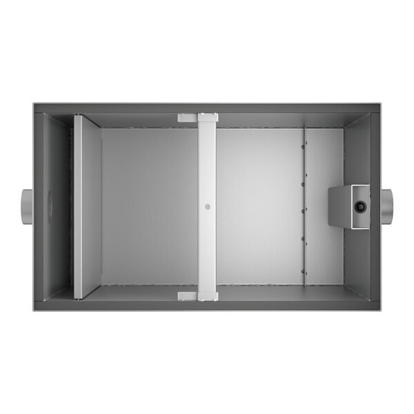 Scratch and Dent Regency 70 lb. 35 GPM Grease Trap with 3" Non-Threaded Connections - PDI Certified