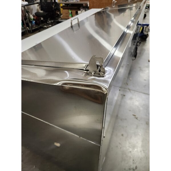 Scratch and Dent Avantco APPT-91-HC 92" 3 Door Refrigerated Pizza Prep Table