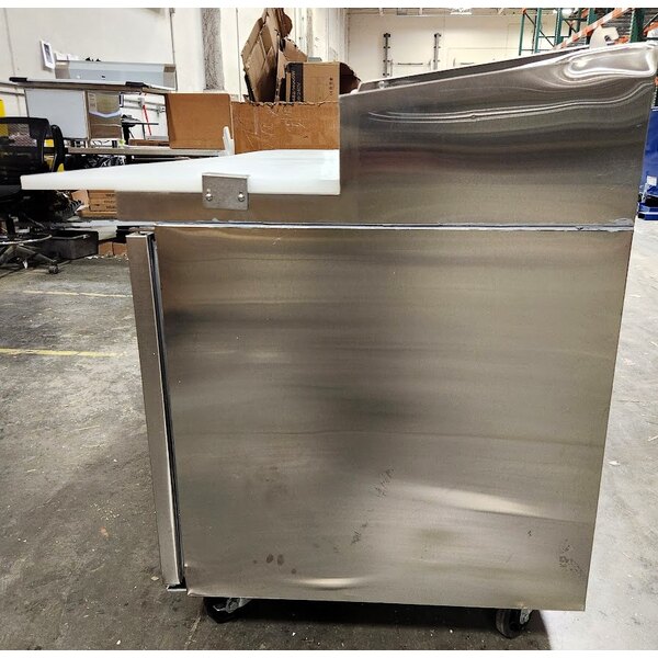 Scratch and Dent Avantco APPT-91-HC 92" 3 Door Refrigerated Pizza Prep Table