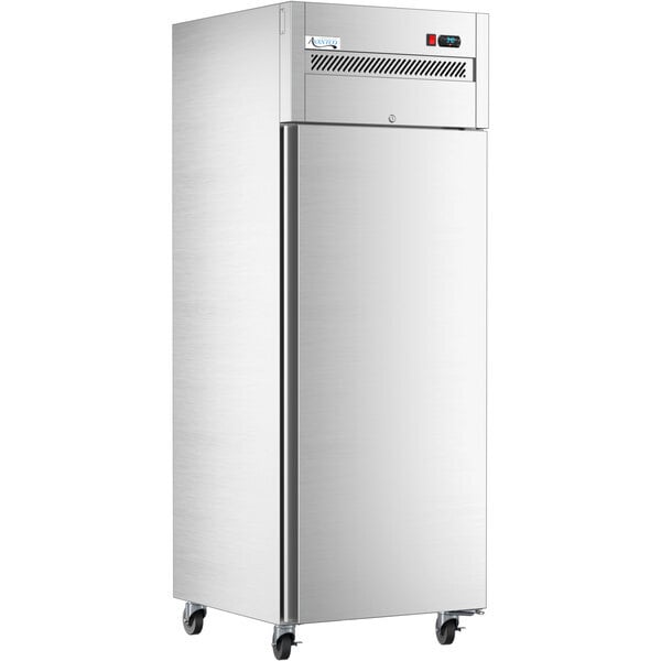 Scratch and Dent Avantco Z1-R-HC 29" Solid Door Stainless Steel Reach-In Refrigerator