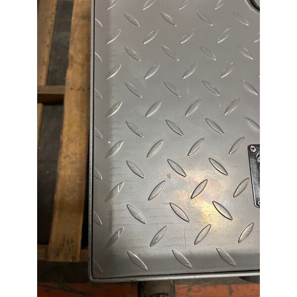 Scratch and Dent Regency 50 lb. 25 GPM Grease Trap with 3" Non-Threaded Connections - PDI Certified