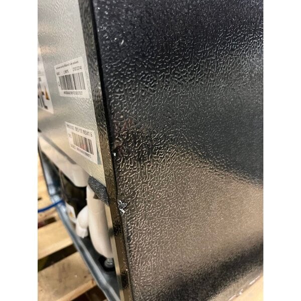 Scratch and Dent MicroFridge by Danby 3.1MF7-7A1 3.1 Cu. Ft. Black Solid Two Door Reach-In Refrigerator / Freezer with One Plug Microwave