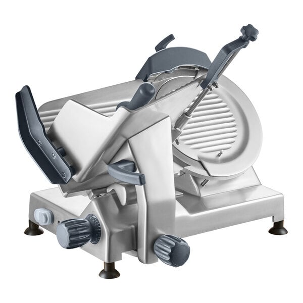 Scratch and Dent Ecoline by Hobart ECO12-1 12" Medium-Duty Manual Meat Slicer - 120V, 1/2 hp