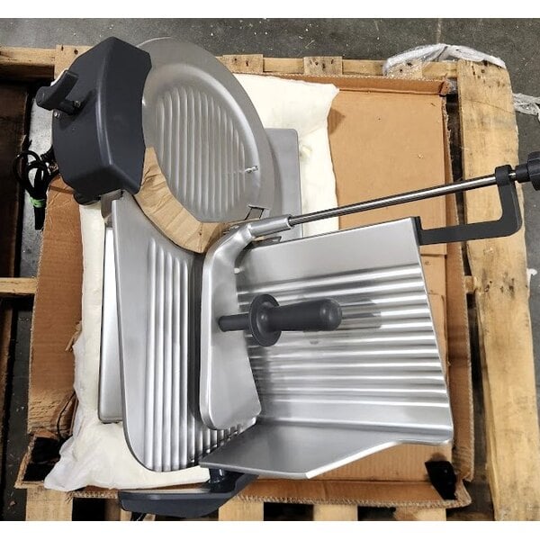 Scratch and Dent Ecoline by Hobart ECO12-1 12" Medium-Duty Manual Meat Slicer - 120V, 1/2 hp