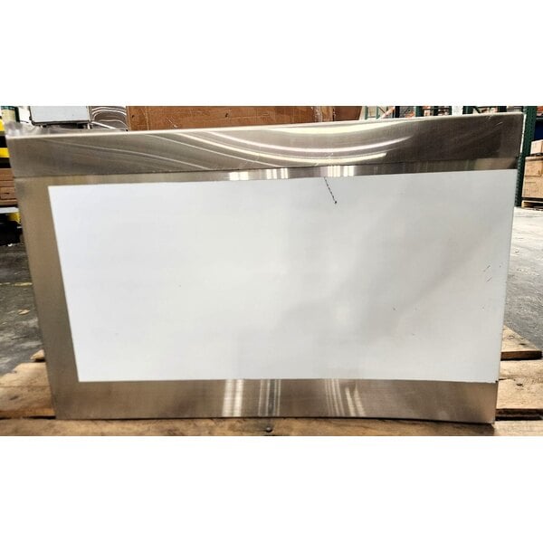 Scratch and Dent Regency 33" 16-Gauge Stainless Steel One Compartment Floor Mop Sink - 28" x 20" x 12" Bowl