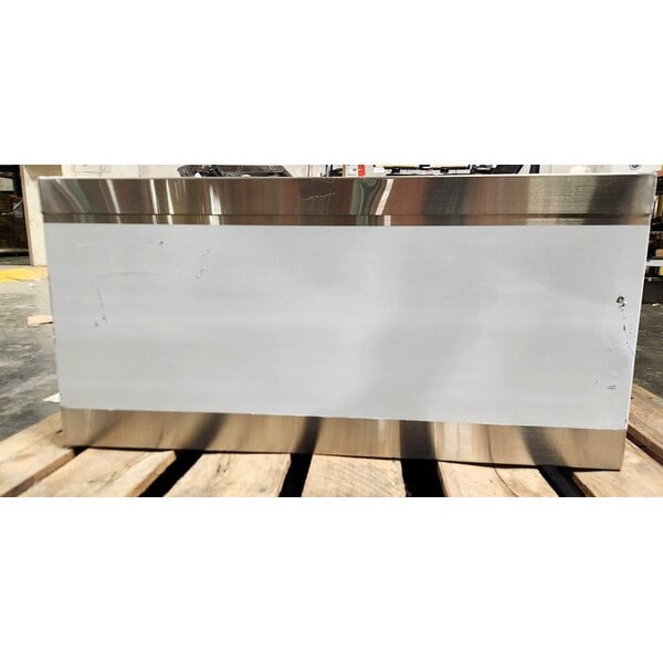 Scratch and Dent Regency 33" 16-Gauge Stainless Steel One Compartment Floor Mop Sink - 28" x 20" x 12" Bowl