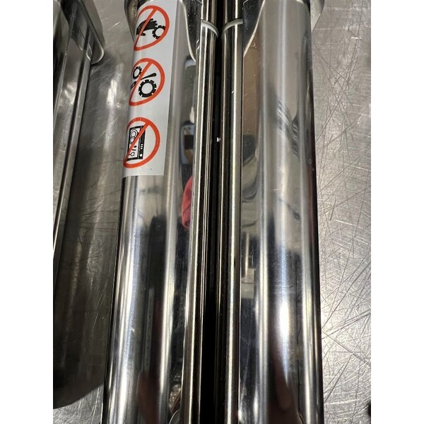 Scratch and Dent Avantco 177MIX8XP #5 Pasta Roller / Cutter 3 Piece Attachment Kit for Avantco MIX8 Mixers