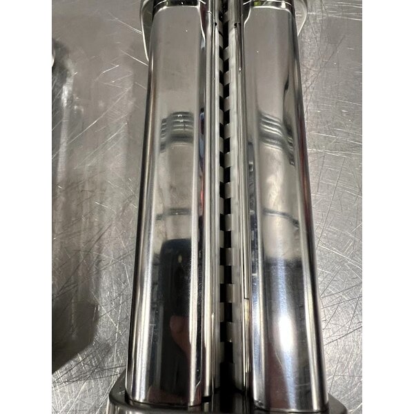 Scratch and Dent Avantco 177MIX8XP #5 Pasta Roller / Cutter 3 Piece Attachment Kit for Avantco MIX8 Mixers