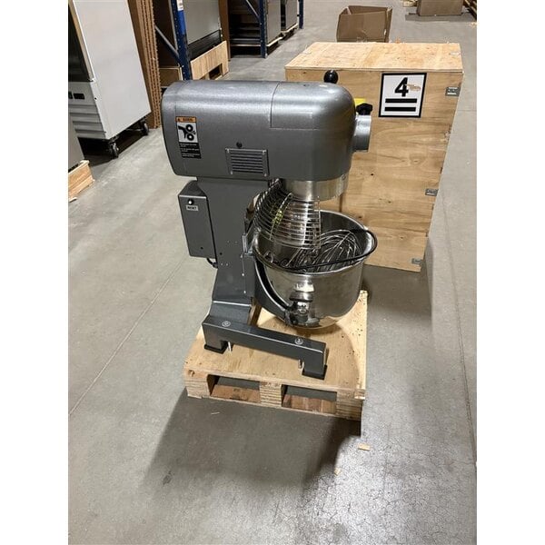 Scratch and Dent Avantco MX20H 20 Qt. Planetary Stand Mixer with Guard & Standard Accessories - 120V, 1 1/2 hp