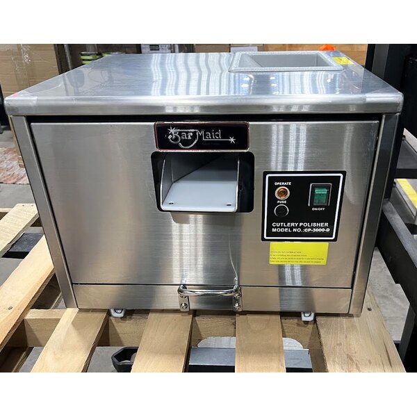 Scratch and Dent Bar Maid CP-3000 Cutlery Dryer / Polisher Machine - 110-120V, 462-550W