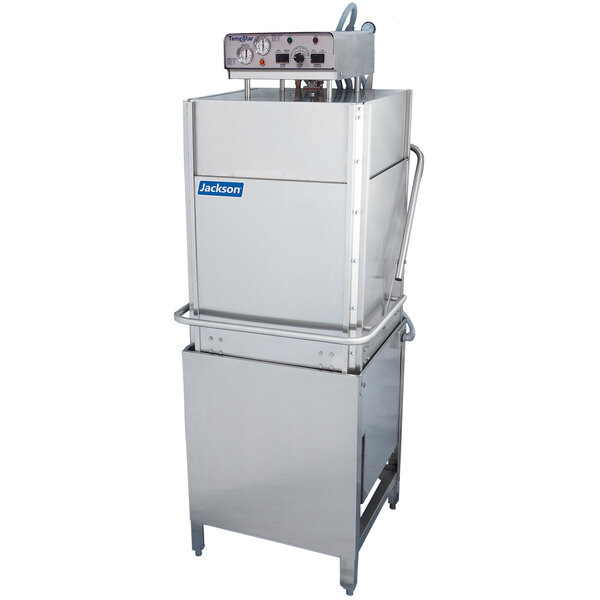 Scratch and Dent Jackson TempStar HH-E Door Type Dishwasher High Hood with Electric Booster Heater - 208/230V, 1 Phase