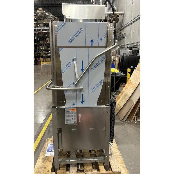 Scratch and Dent Jackson TempStar HH-E Door Type Dishwasher High Hood with Electric Booster Heater - 208/230V, 1 Phase