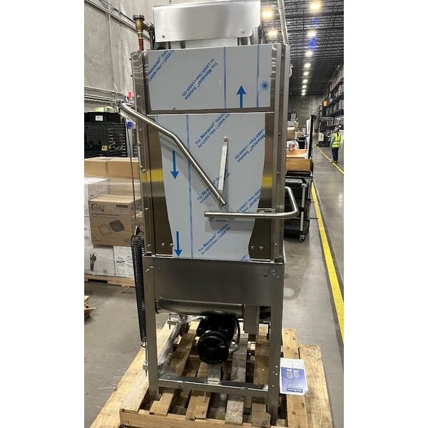 Scratch and Dent Jackson TempStar HH-E Door Type Dishwasher High Hood with Electric Booster Heater - 208/230V, 1 Phase