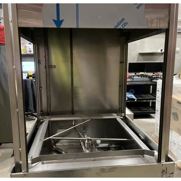 Scratch and Dent Jackson TempStar HH-E Door Type Dishwasher High Hood with Electric Booster Heater - 208/230V, 1 Phase