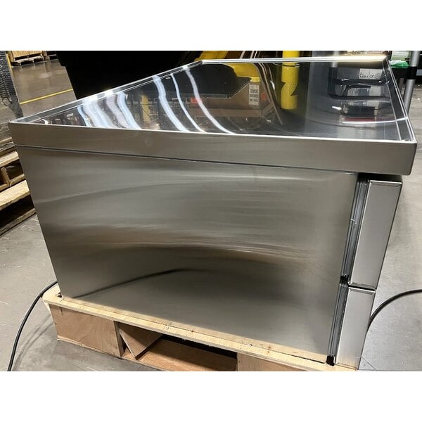 Scratch and Dent Avantco CBE-48-HC 48" 2 Drawer Refrigerated Chef Base