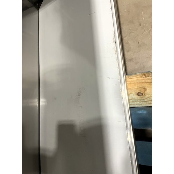 Scratch and Dent Regency 18" x 72" 18 Gauge Type 304 Stainless Steel Dish Cabinet with Adjustable Midshelf