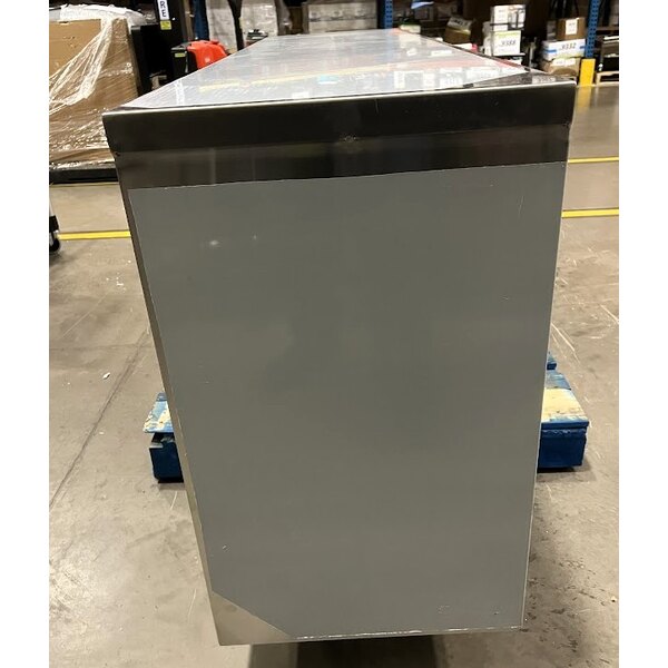 Scratch and Dent Regency 18" x 72" 18 Gauge Type 304 Stainless Steel Dish Cabinet with Adjustable Midshelf