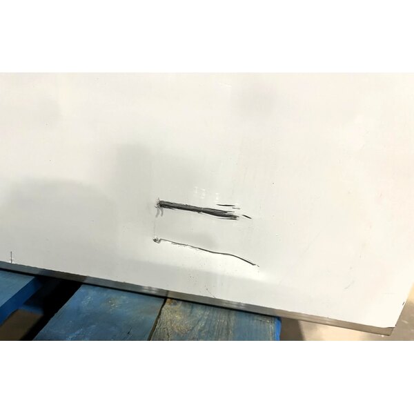 Scratch and Dent Regency 18" x 72" 18 Gauge Type 304 Stainless Steel Dish Cabinet with Adjustable Midshelf