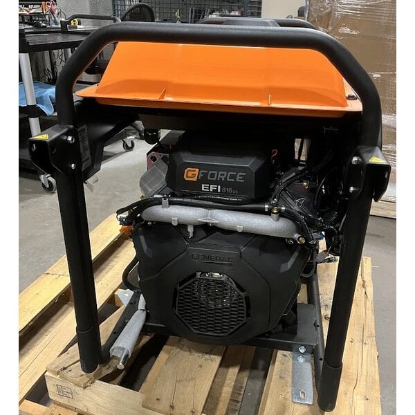 Scratch and Dent Generac GP Series GP18000EFI Gasoline-Powered Portable Generator with Electric Start 8917 - 18,000/22,500W, 240V