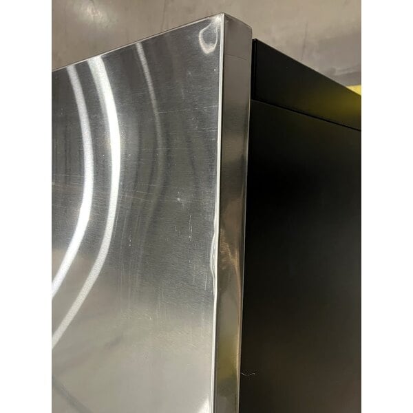 Scratch and Dent Avantco UDD-4-HC Black Kegerator / Beer Dispenser with (2) 2 Tap Towers - (3) 1/2 Keg Capacity