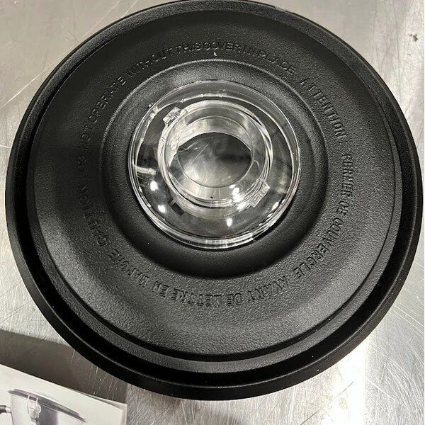 Scratch and Dent AvaMix BX1GRGT 3 3/4 hp 1 Gallon Stainless Steel Heavy Duty Commercial Food Blender with Timer - 120V