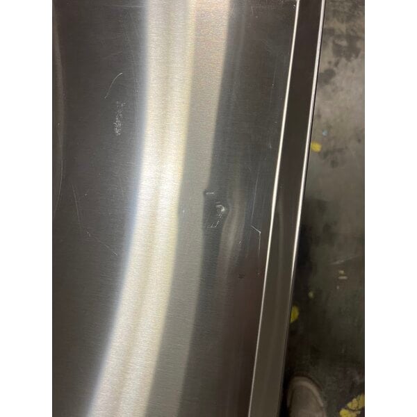 Scratch and Dent Cooking Performance Group 72GTRBNL 72" Gas Countertop Griddle with Thermostatic Controls and 72", 4 Drawer Refrigerated Chef Base - 180,000 BTU