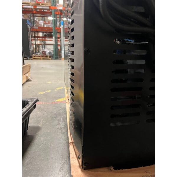 Scratch and Dent Cooking Performance Group 72GTRBNL 72" Gas Countertop Griddle with Thermostatic Controls and 72", 4 Drawer Refrigerated Chef Base - 180,000 BTU